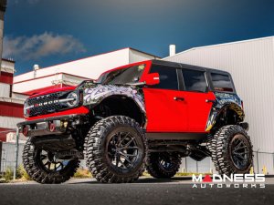 Ford Bronco Custom Wheels - HF6-4 by Vossen - Satin Black Ford Bronco Custom Wheels - HF6-4 by Vossen - Satin Black